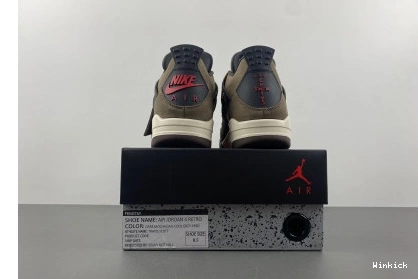 Air Retro x Jordan Travis Brown AJ4-882335 4 Scott 1106